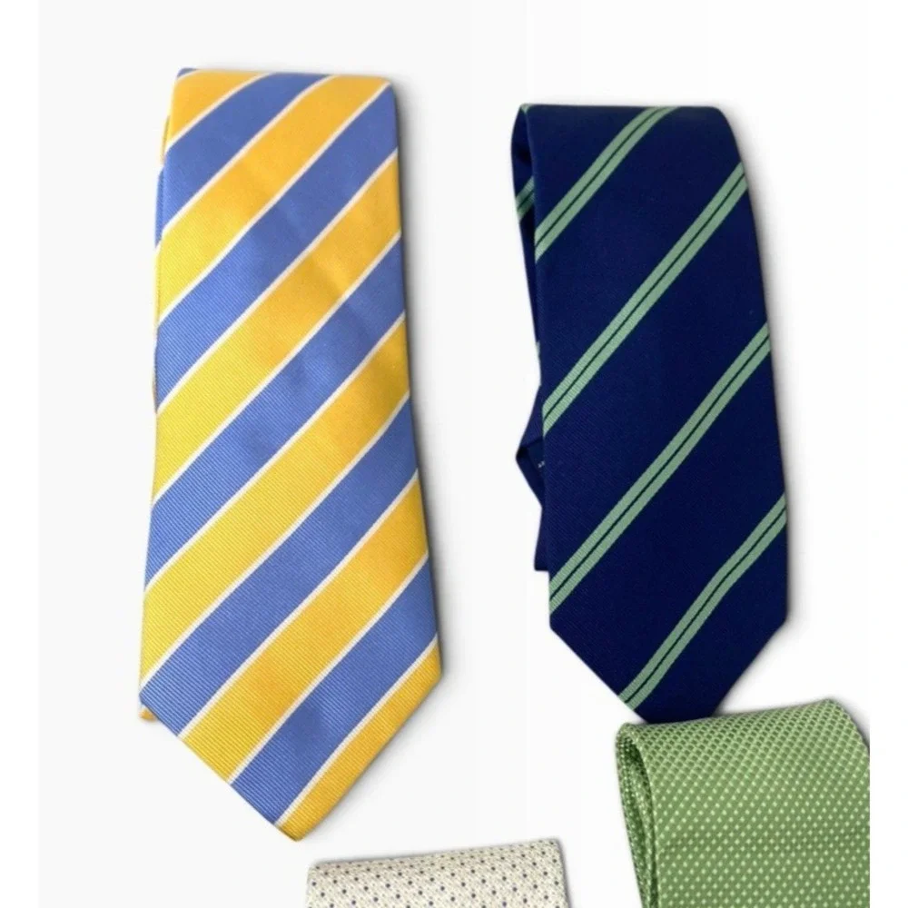 Charles Tyrwhitt Lot of 13 Mens Silk Ties Business Career Different Prints